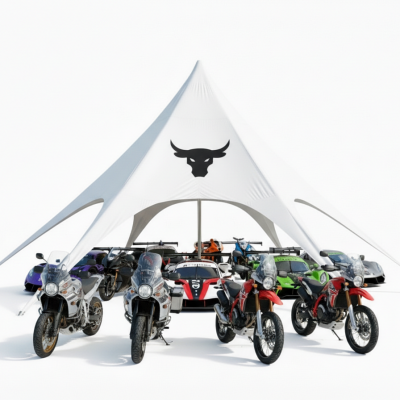 шатер для автомотоспорта